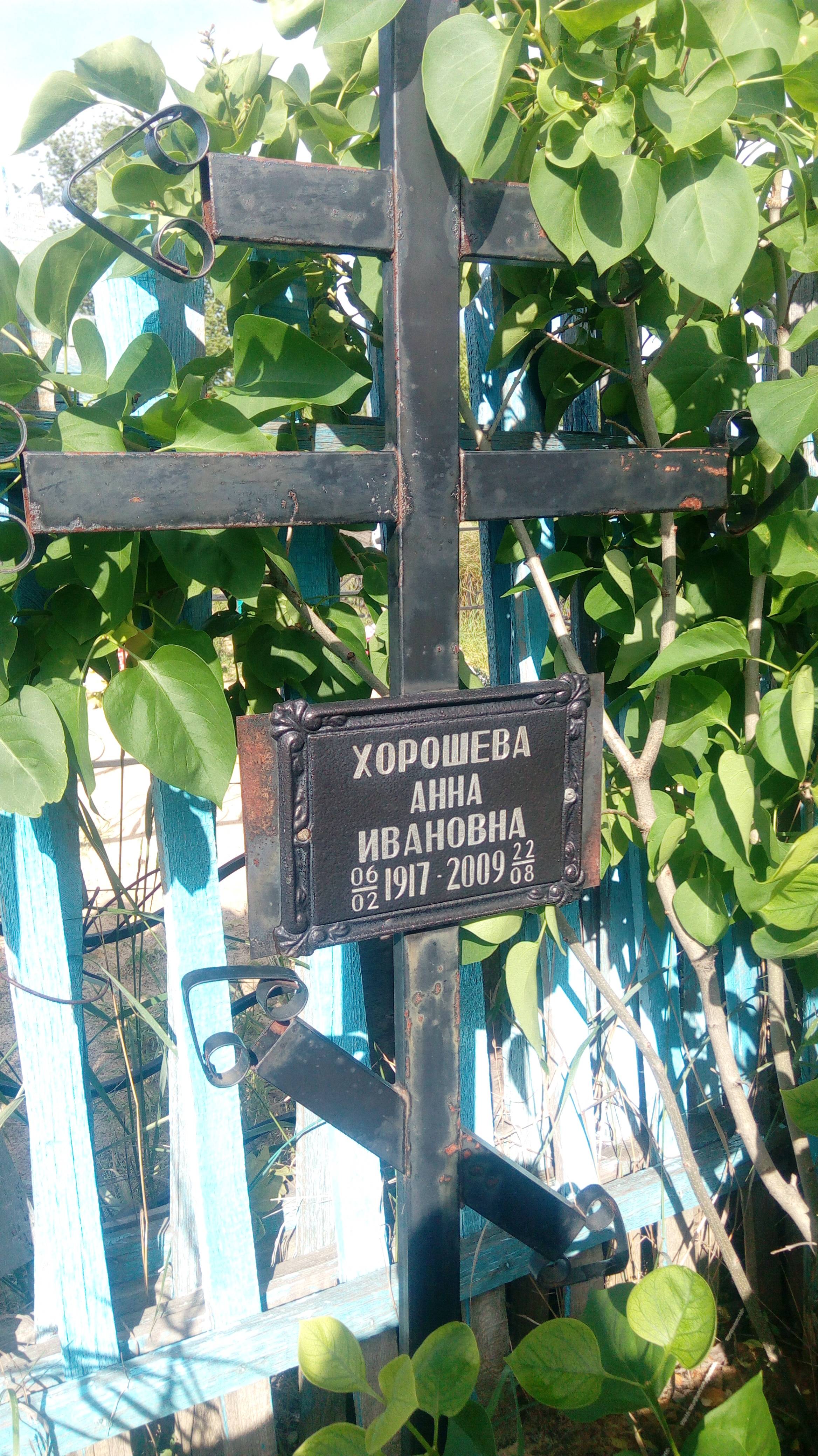 Хорошева Анна Ивановна