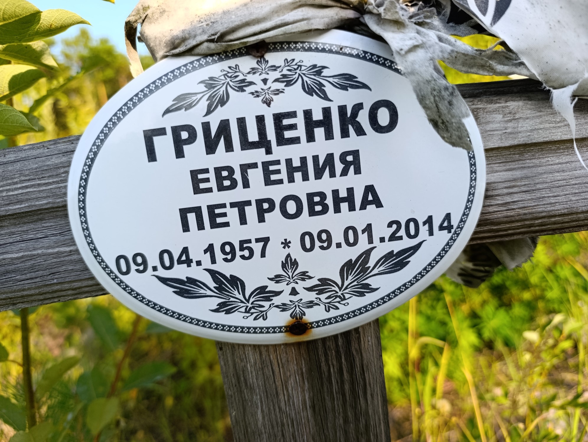 Гриценко Евгения Петровна