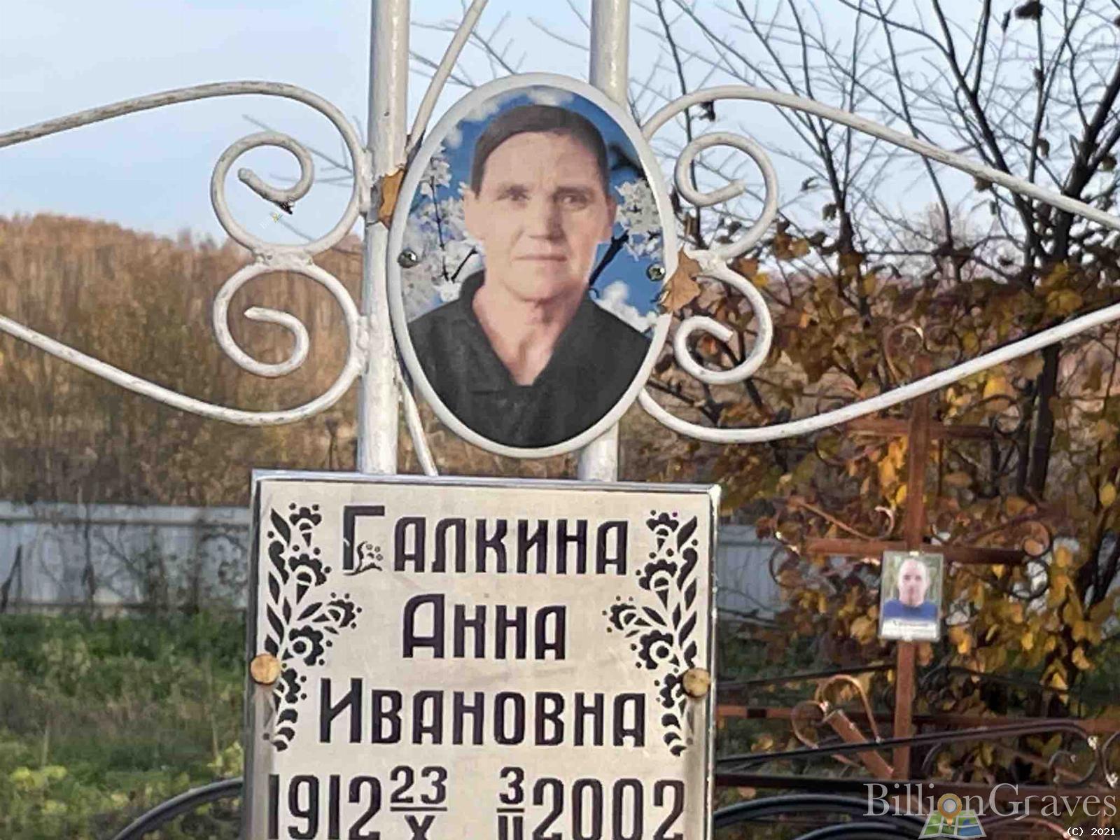 Галкина Анна Ивановна