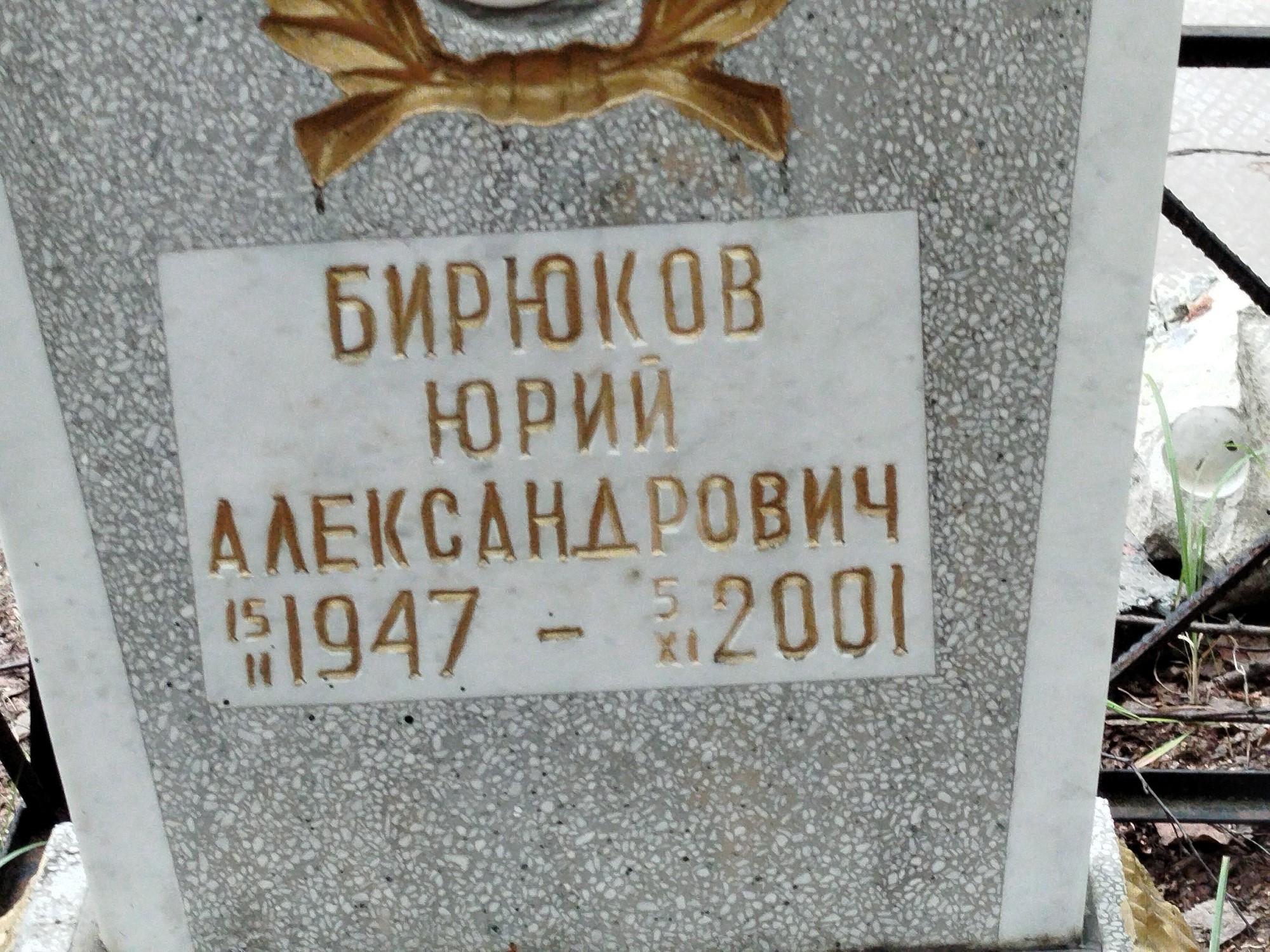 Бирюков Юрий Александрович