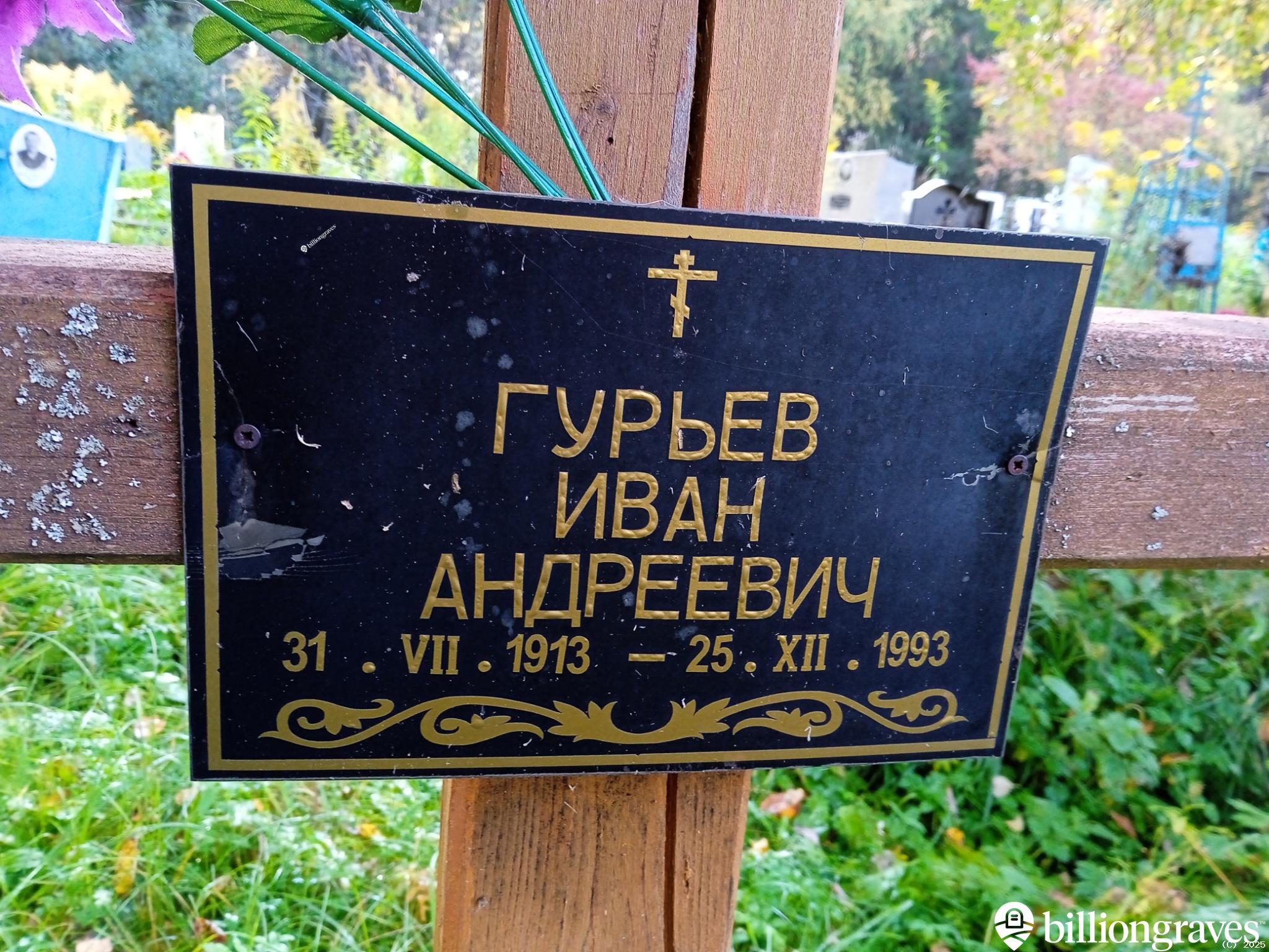 Гурьев Иван Андреевич