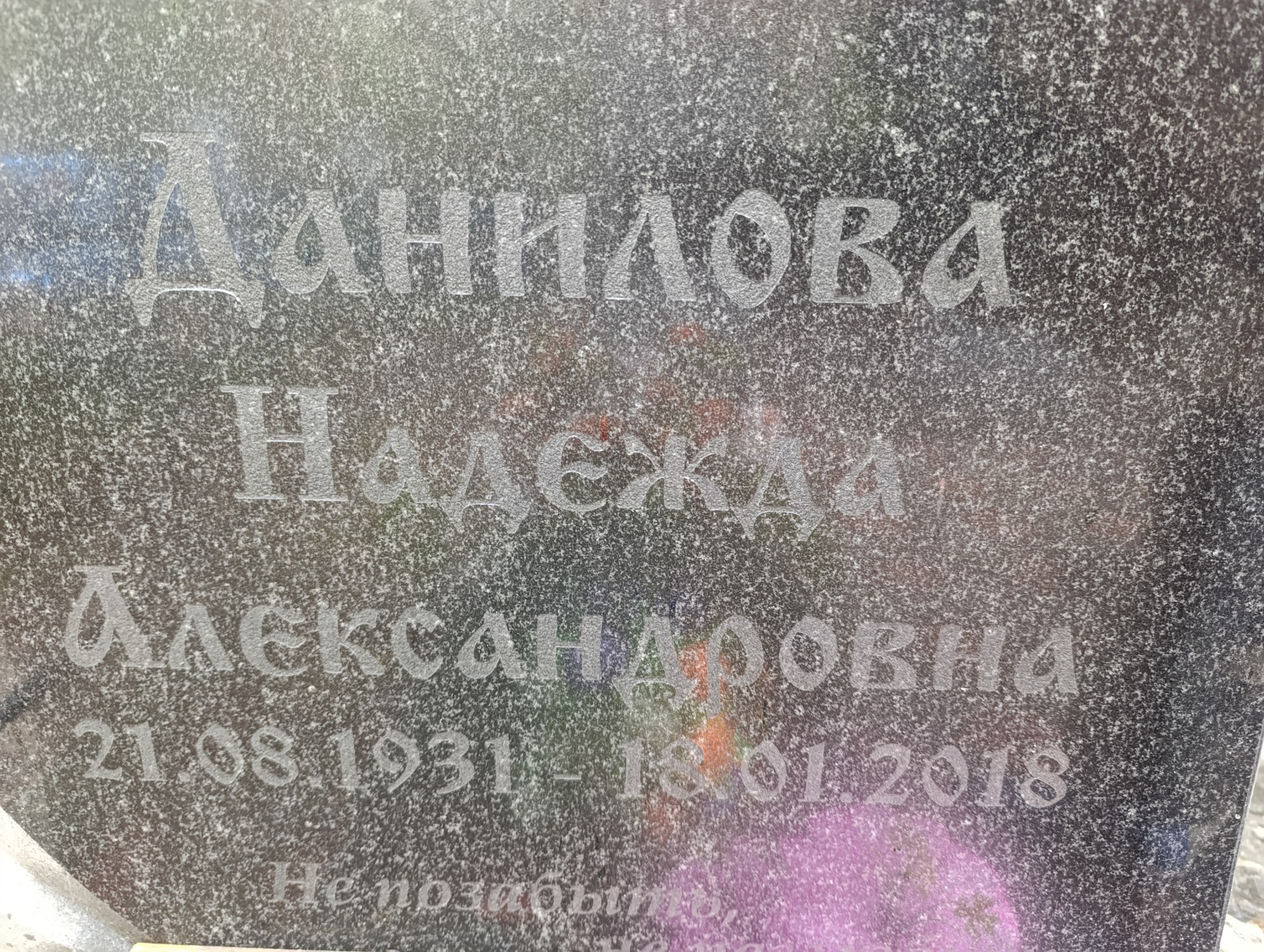 Данилова Надежда Александровна