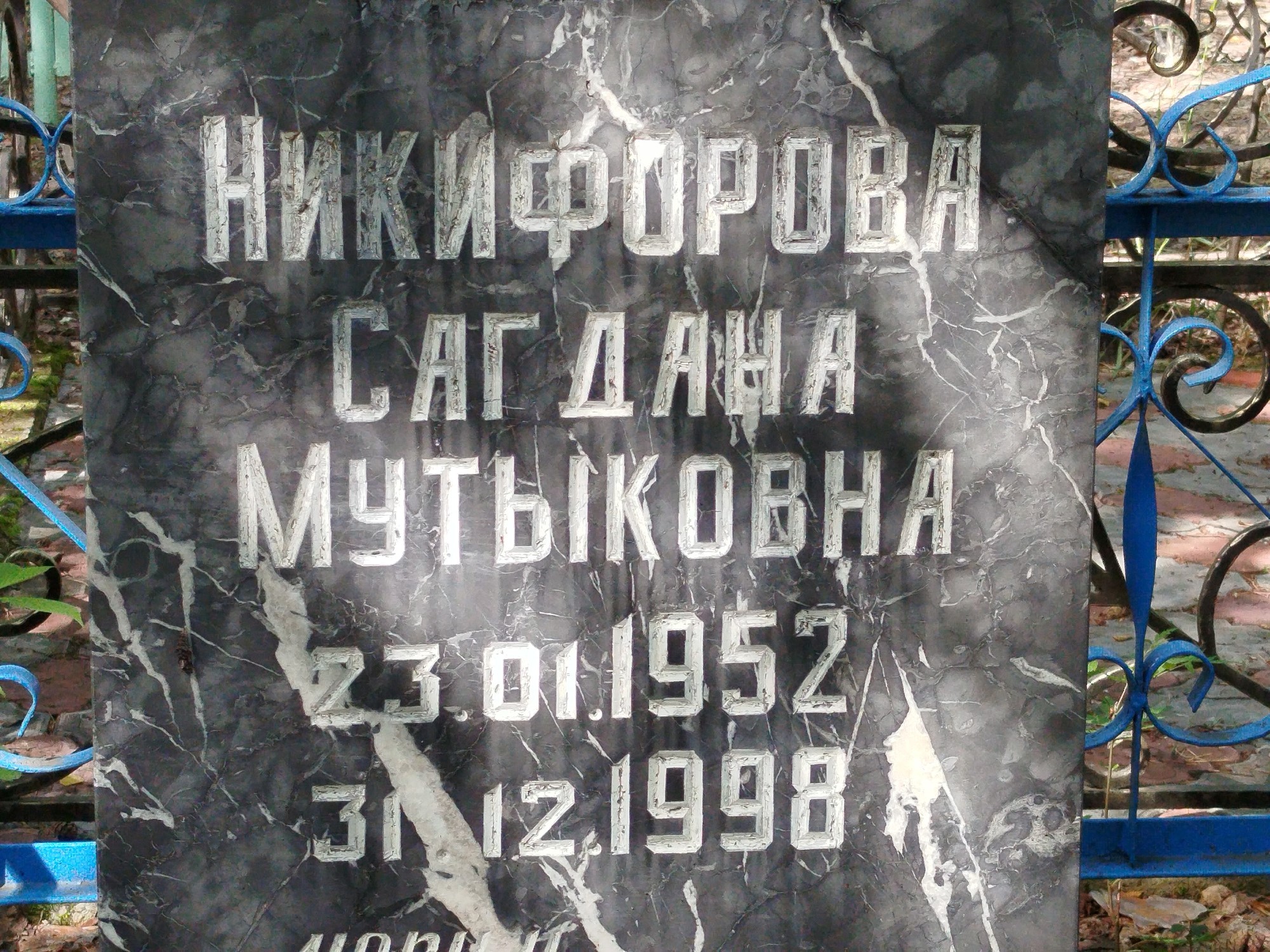 Никифорова Сагдана Мутыковна