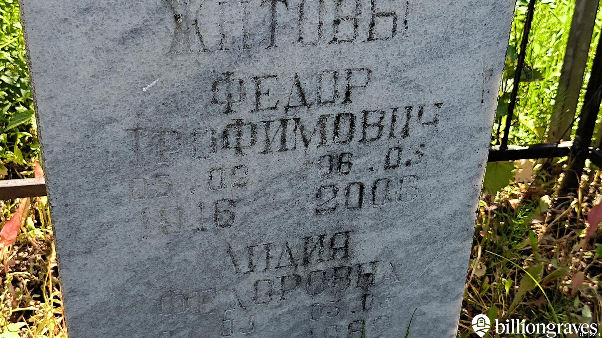 Житов Федор Трофимович