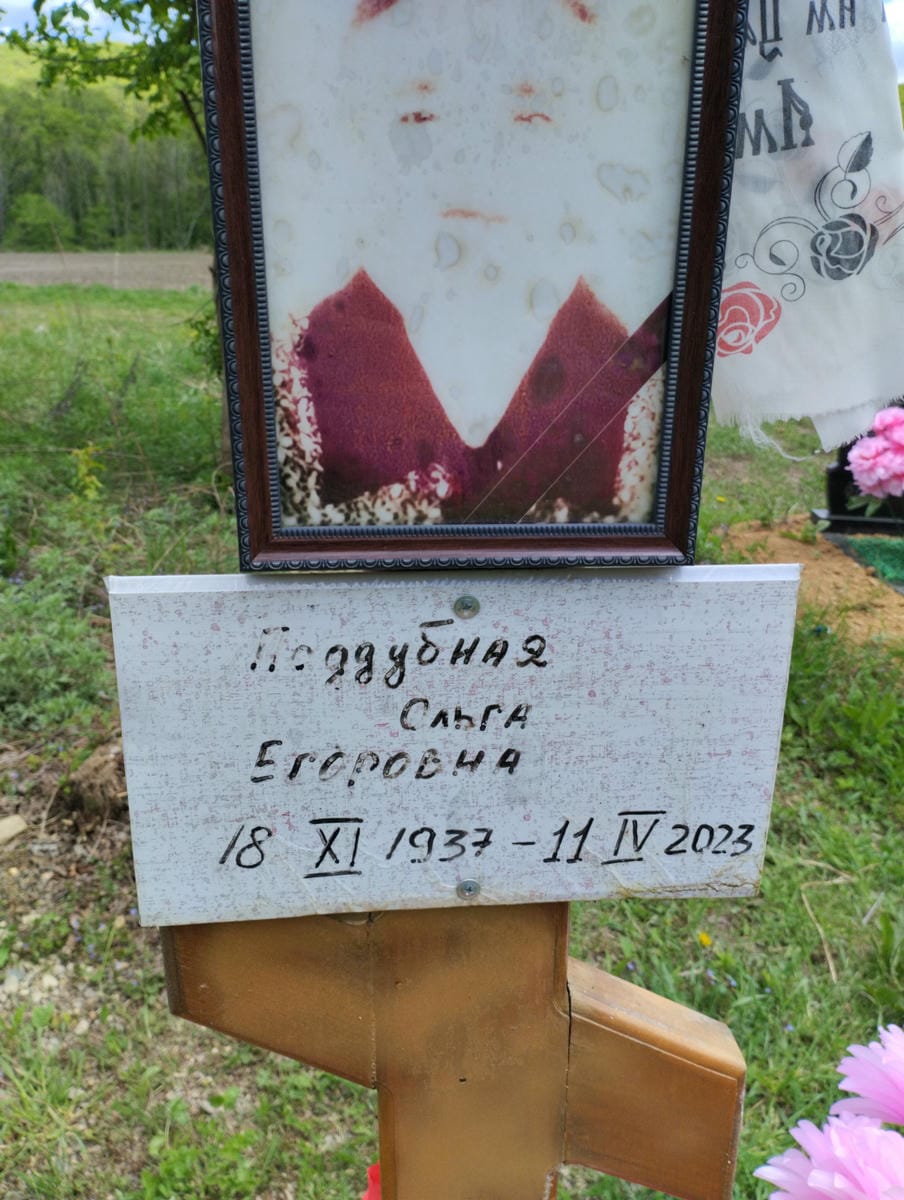 Поддубная Ольга Егоровна