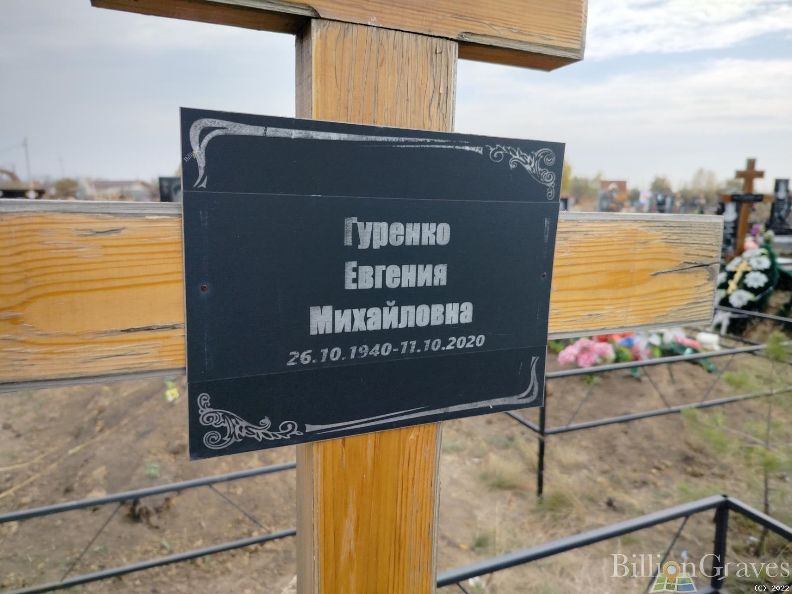 Гуренко Евгения Михайловна