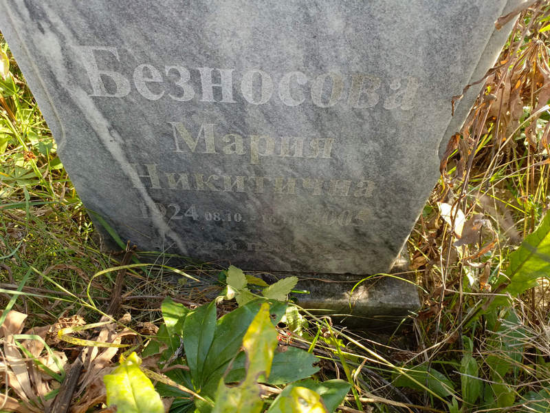 Безносова