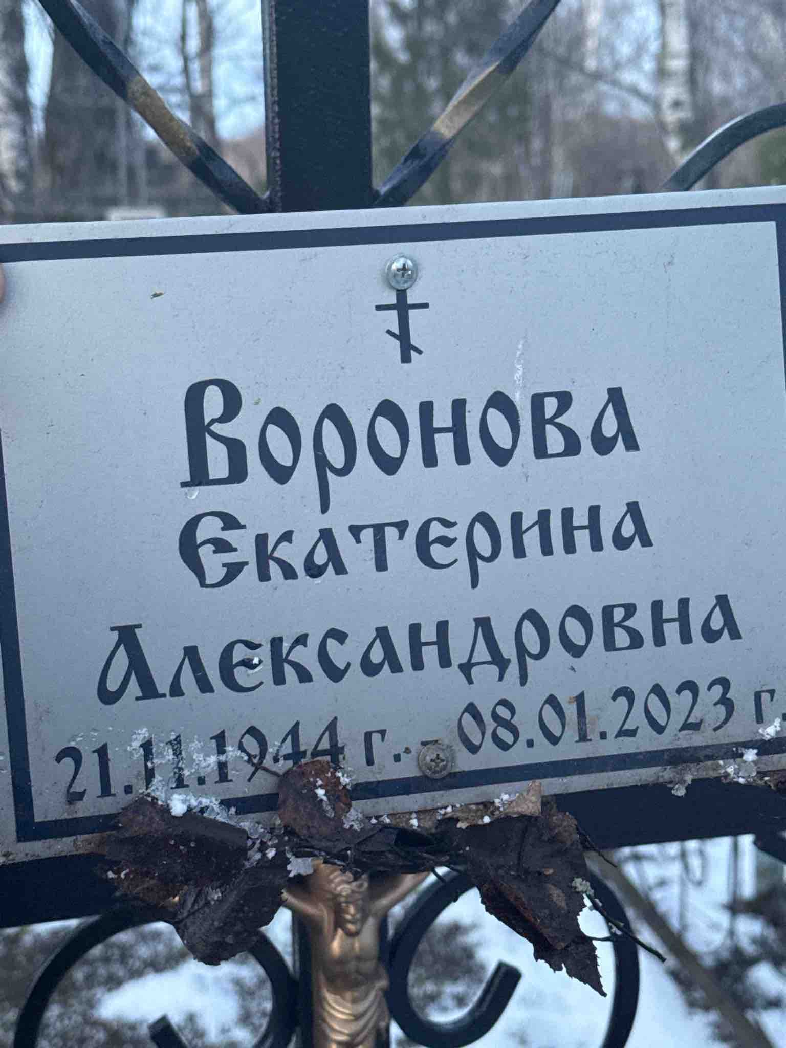 Воронова Екатерина Александровна