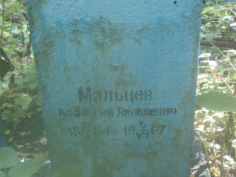 Афанасий Мальцев Яковлевич