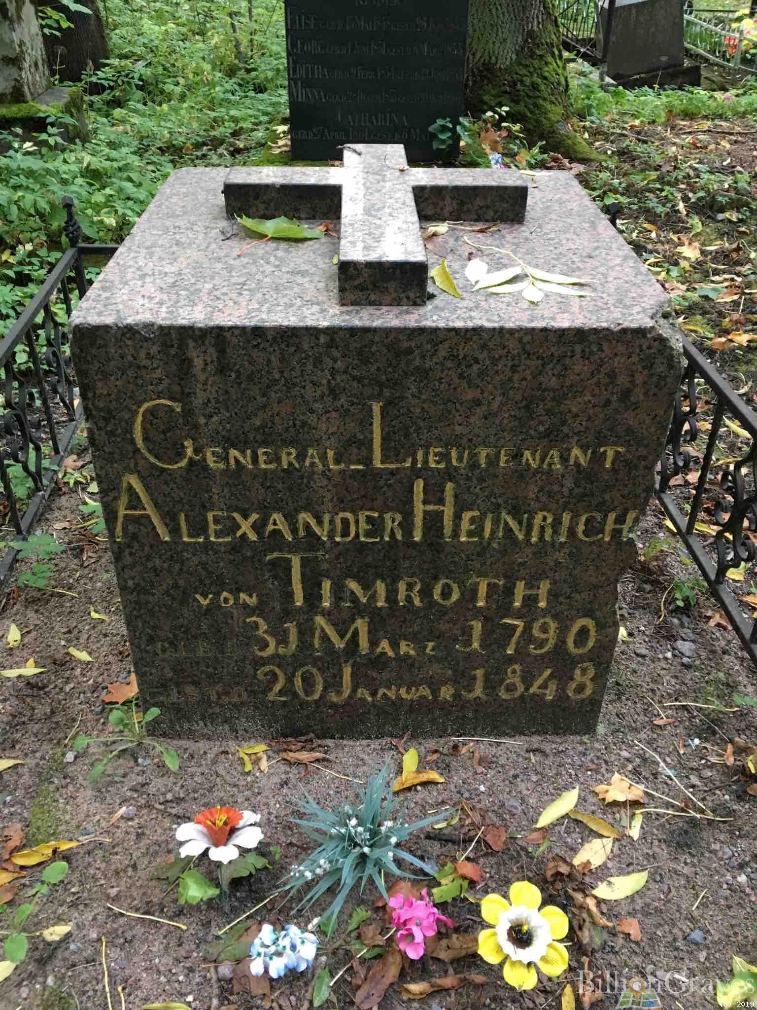 Von Timroth Alexander Heinrich