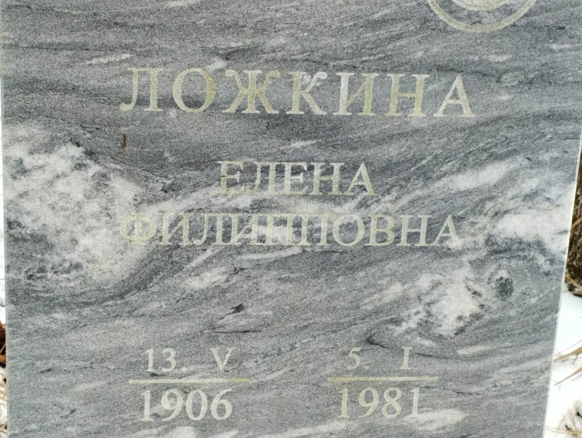 Ложкина Елена Филипповна