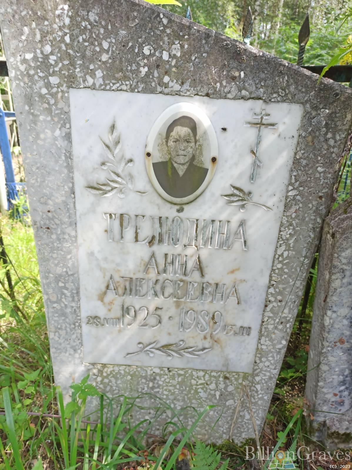 Трелюдина Анна Алексеевна
