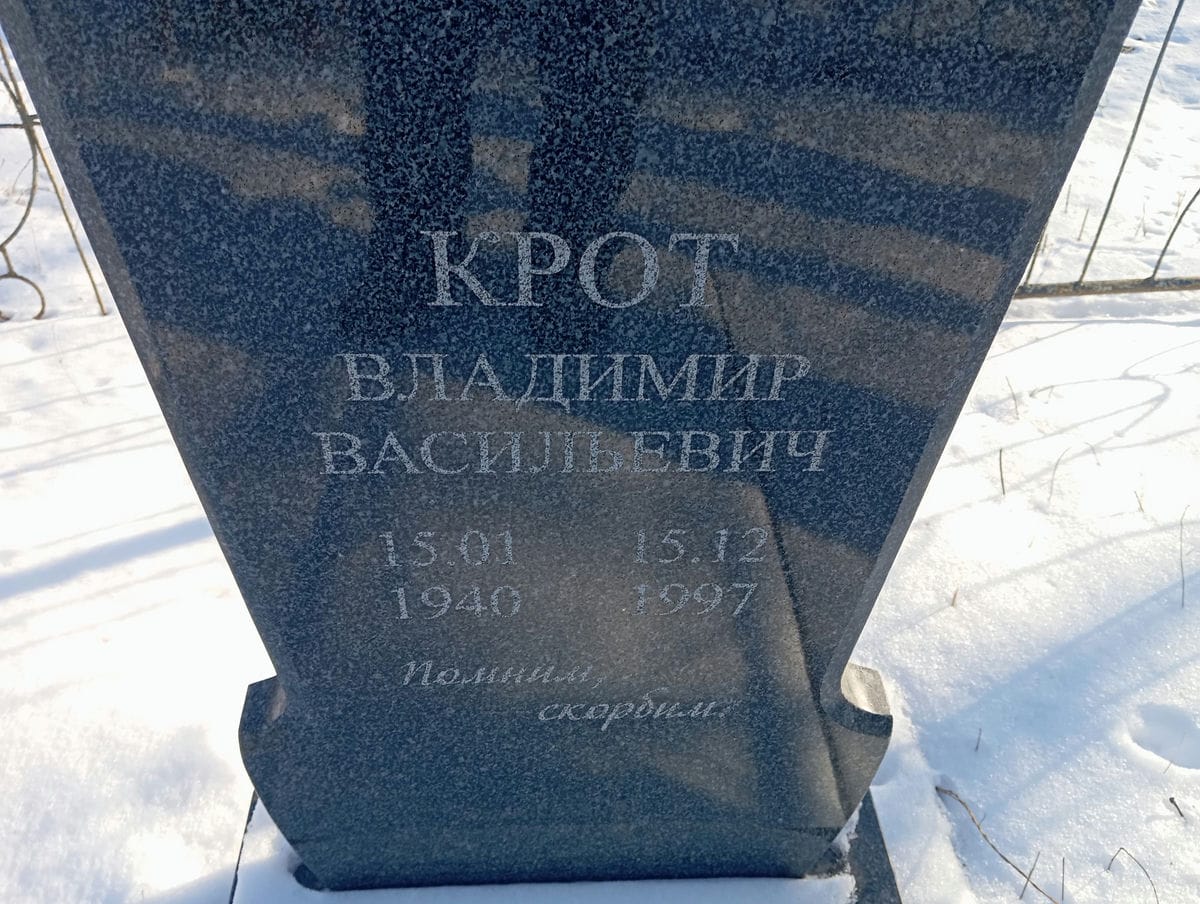 Крот Владимир Васильевич