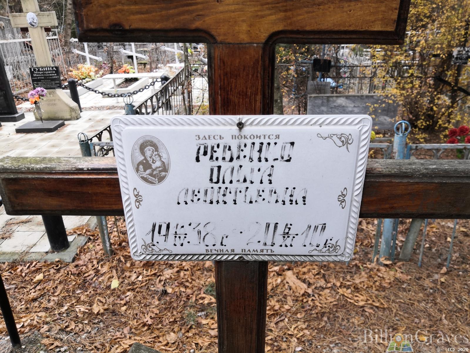Ревенко Ольга Леонтьевна
