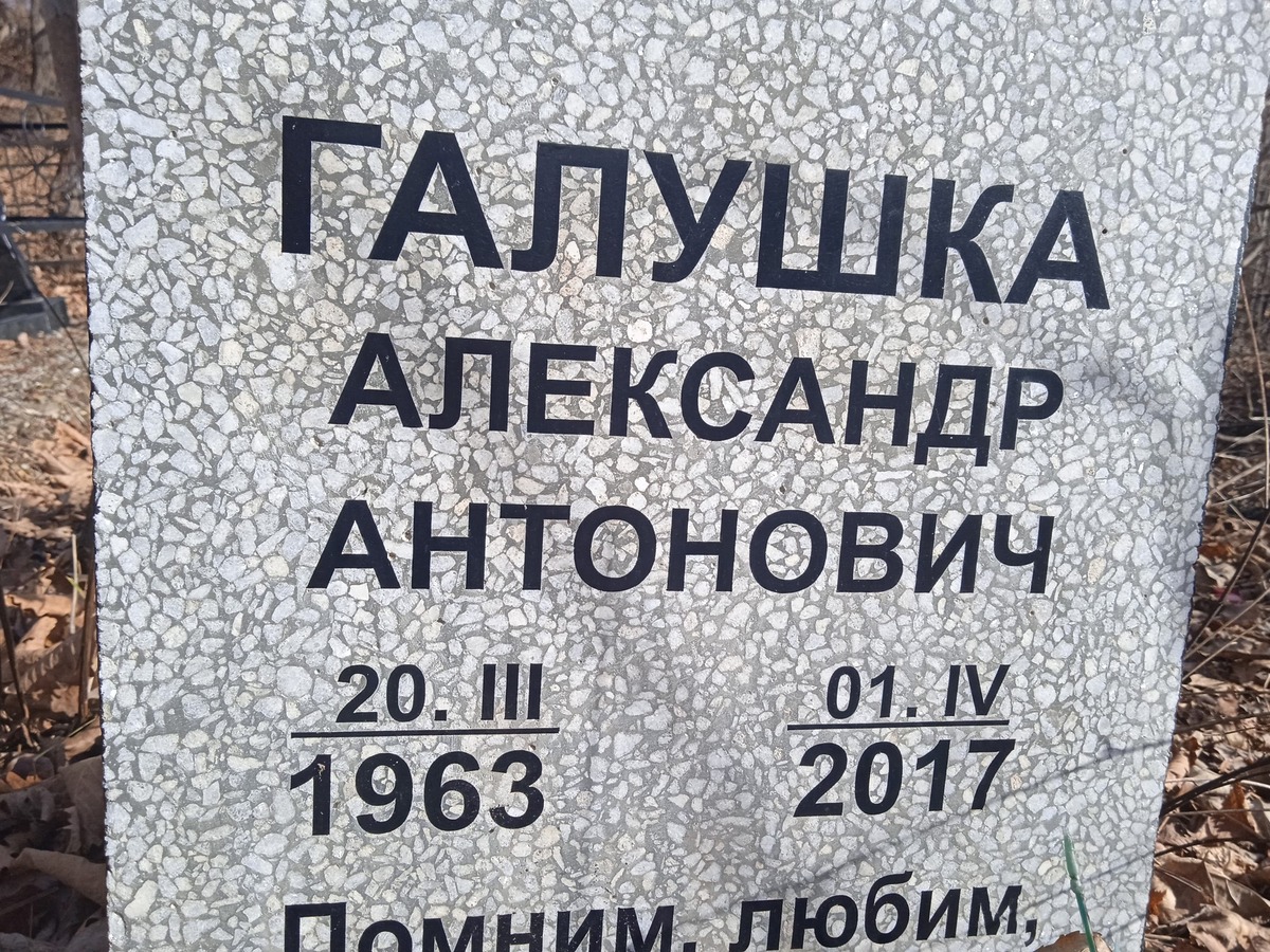 Галушка Александр Антонович