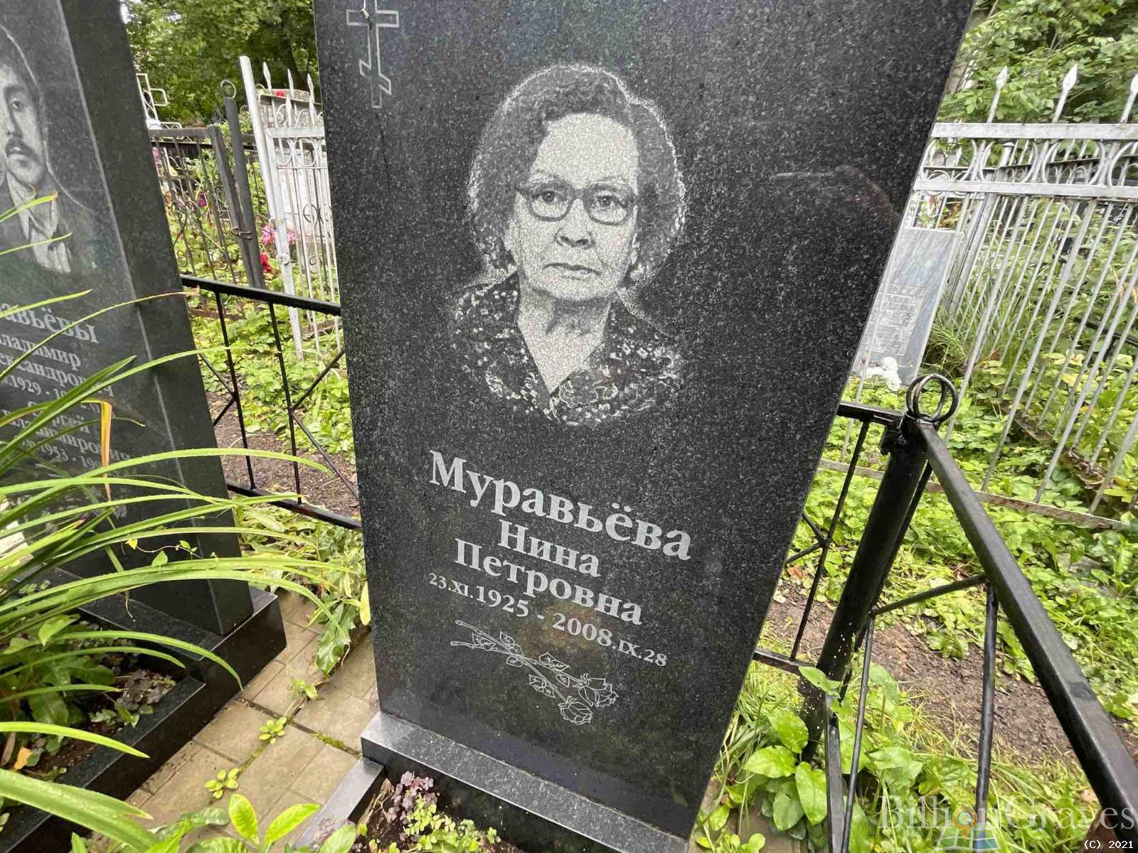 Муравьёва Нина Петровна