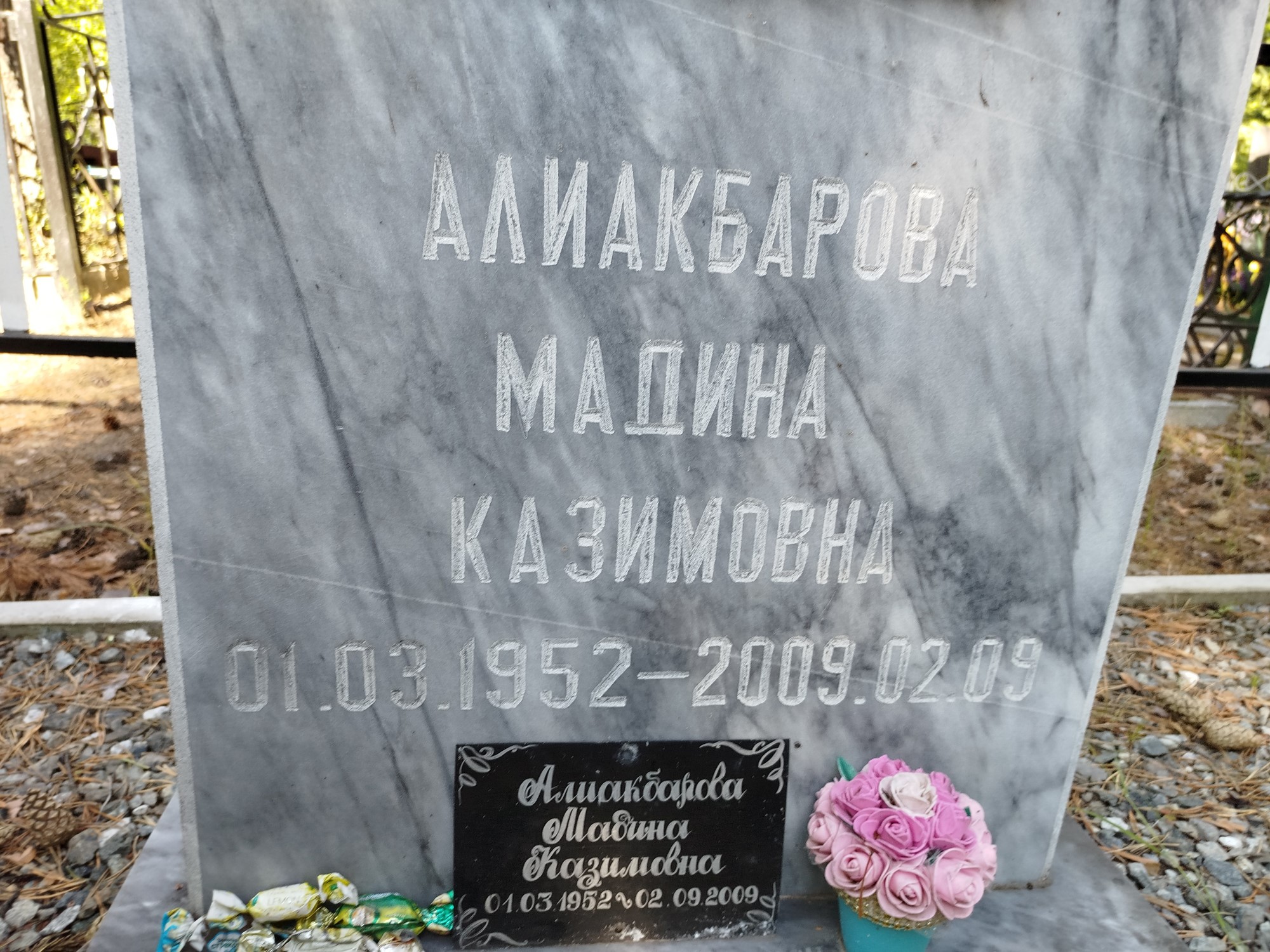 Алиакбарова Мадина Казимовна