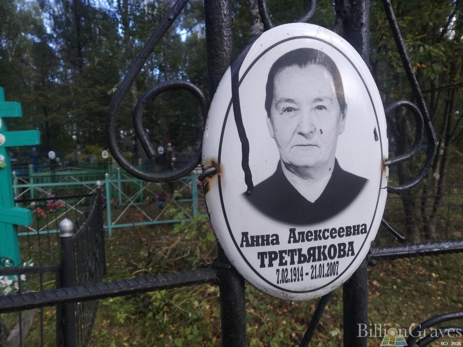 Третьякова Анна Алексеевна