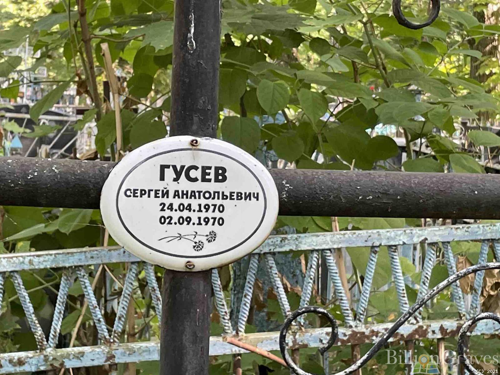 Гусев Сергей Анатольевич