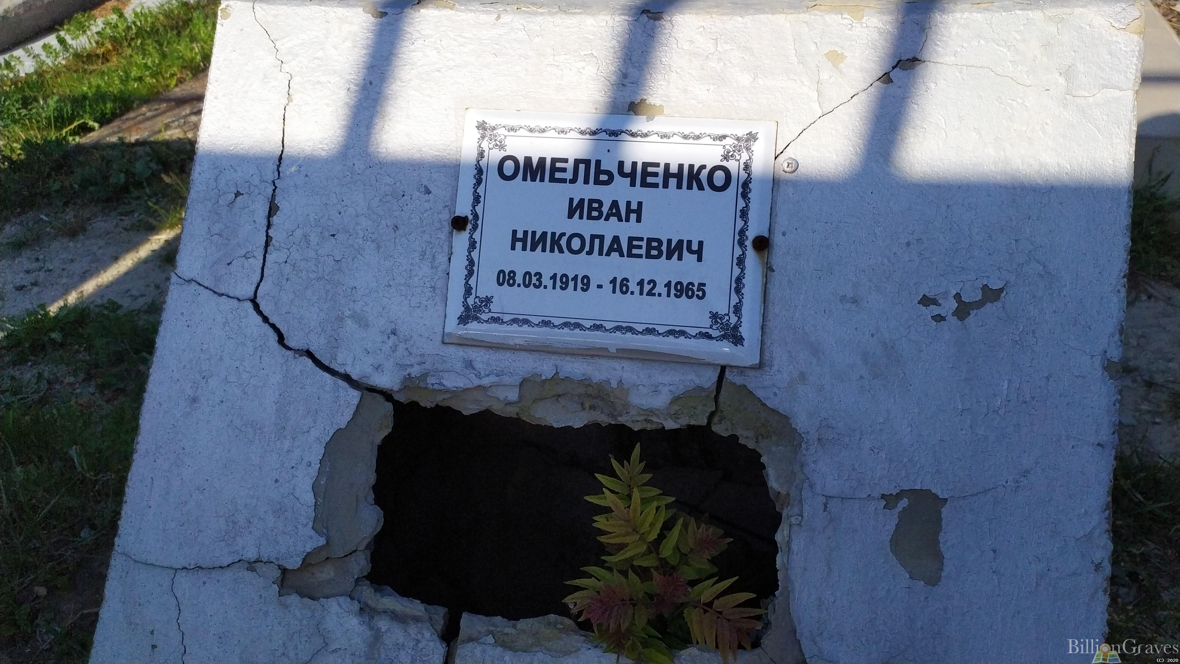 Омельченко Иван Николаевич