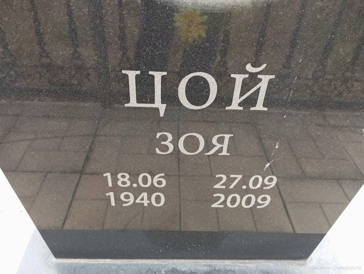 Цой Зоя