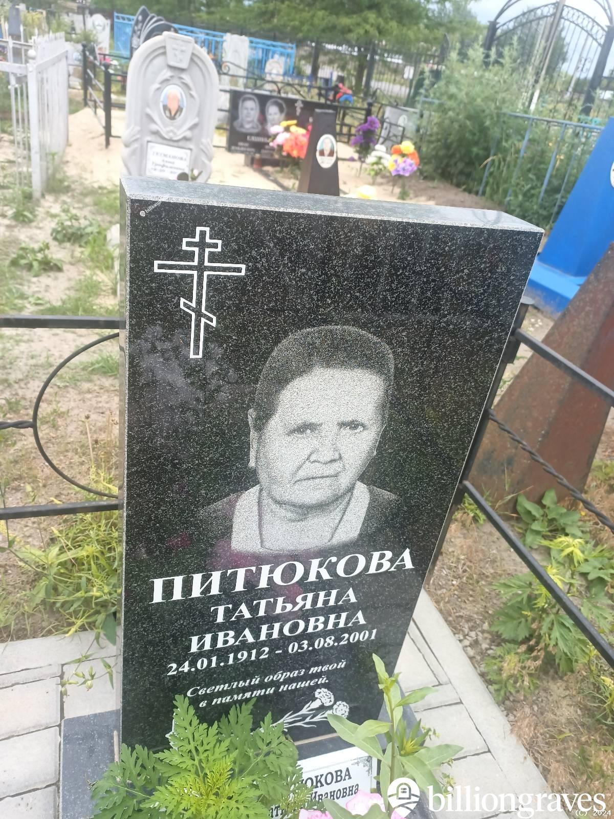Питюкова Татьяна Ивановна