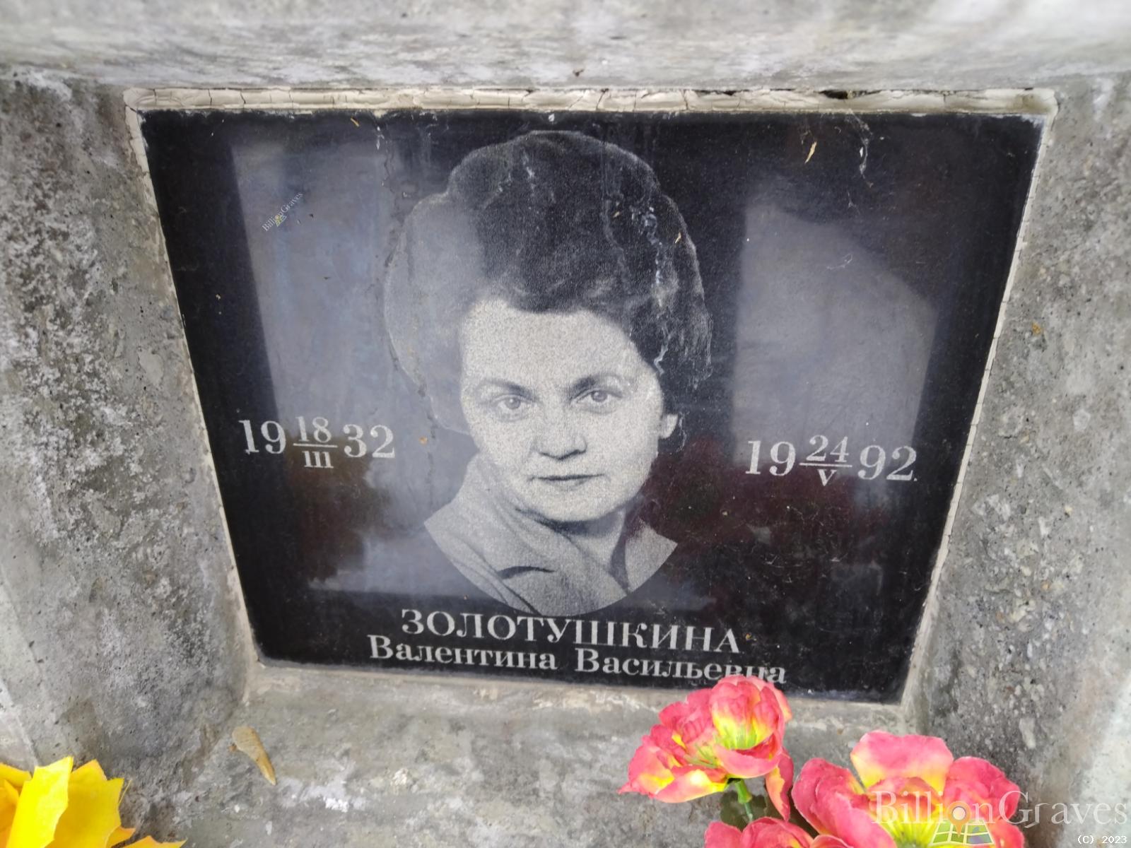 Золотушкина Валентина Васильевна