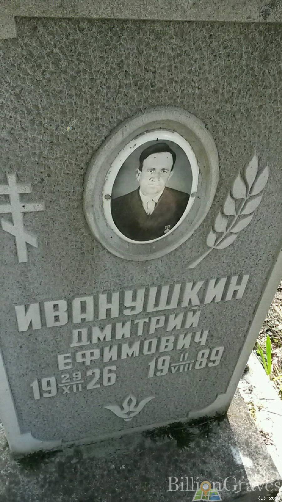 Иванушкин Дмитрий Ефимович