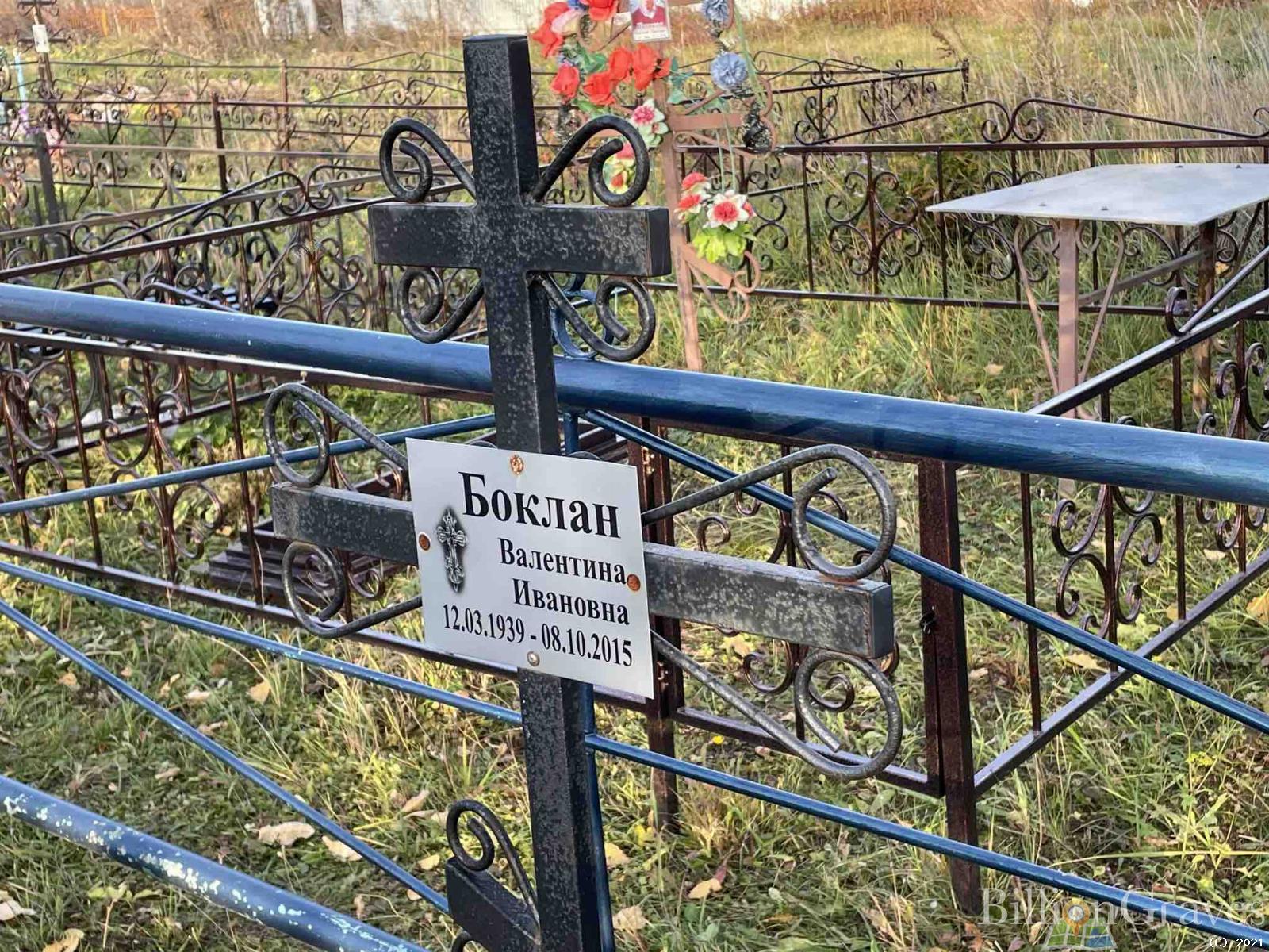 Боклан Валентина Ивановна