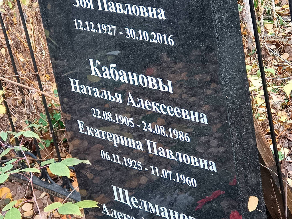 Кабанова Наталья Алексеевна