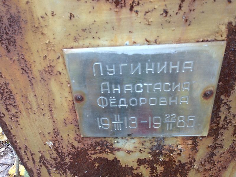 Лугинина Анастасия Фёдоровна
