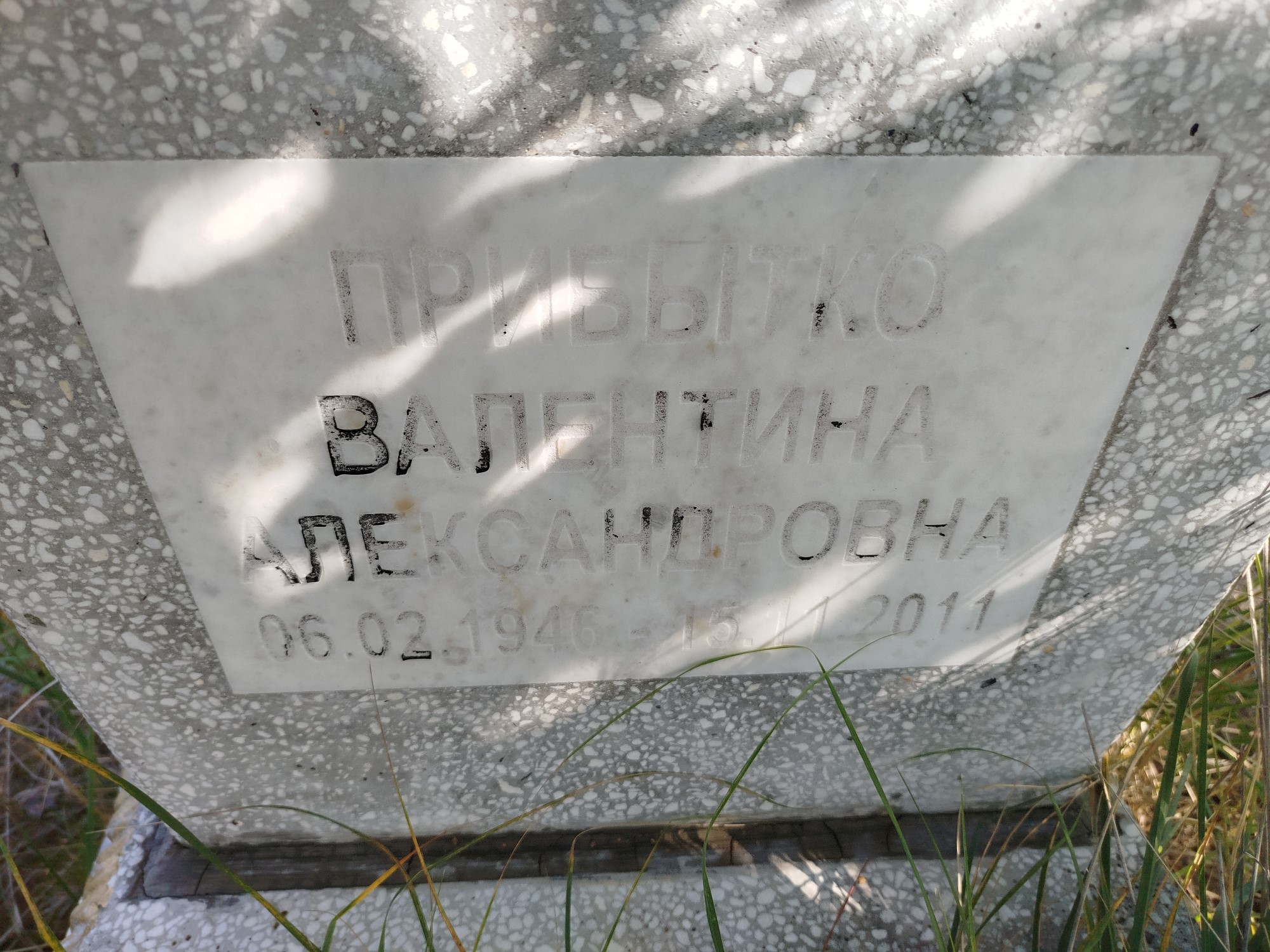 Прибытко Валентина Александровна