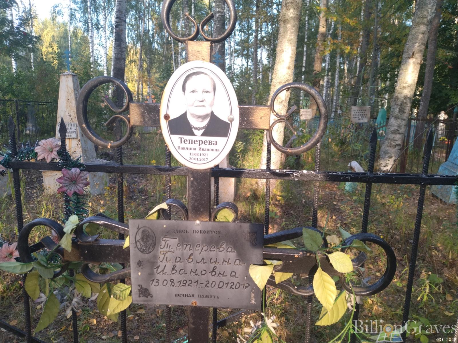 Теперева Павлина Ивановна