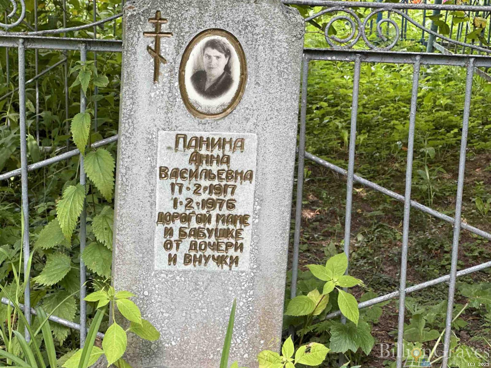 Панина Анна Васильевна