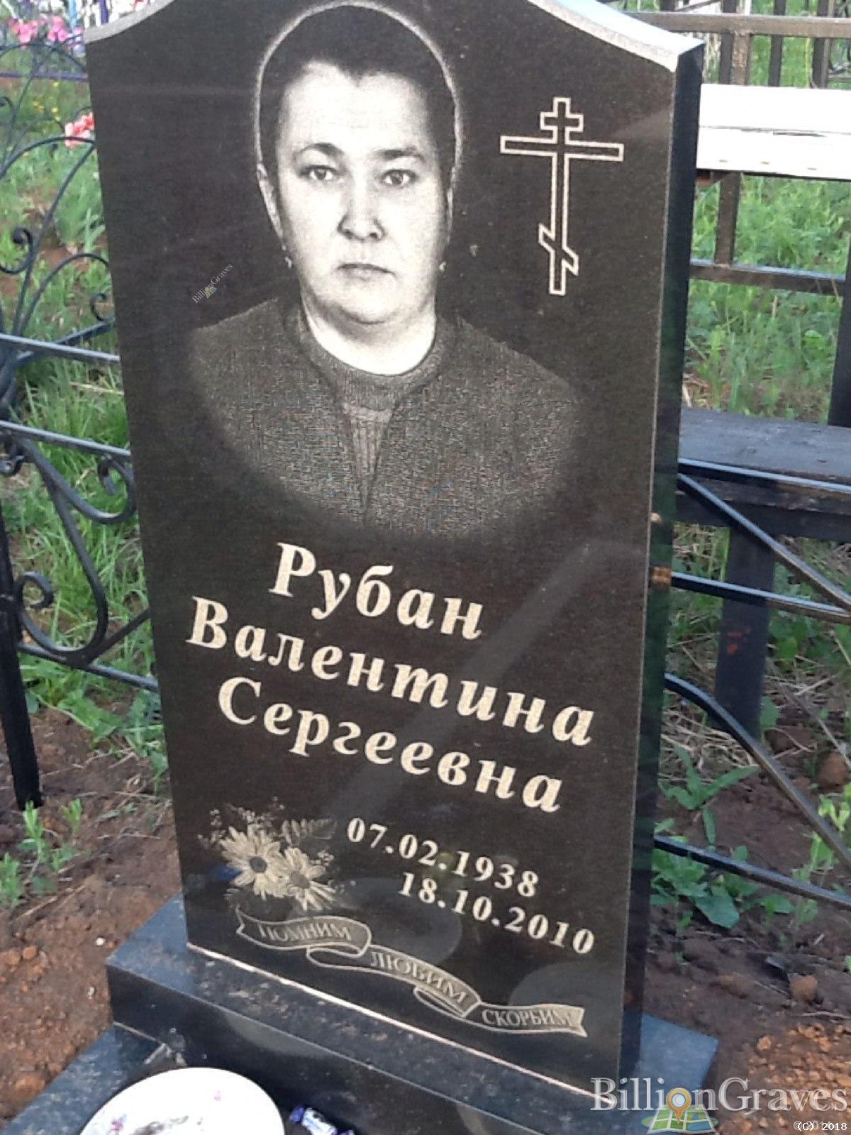 Рубан Валентина Сергеевна