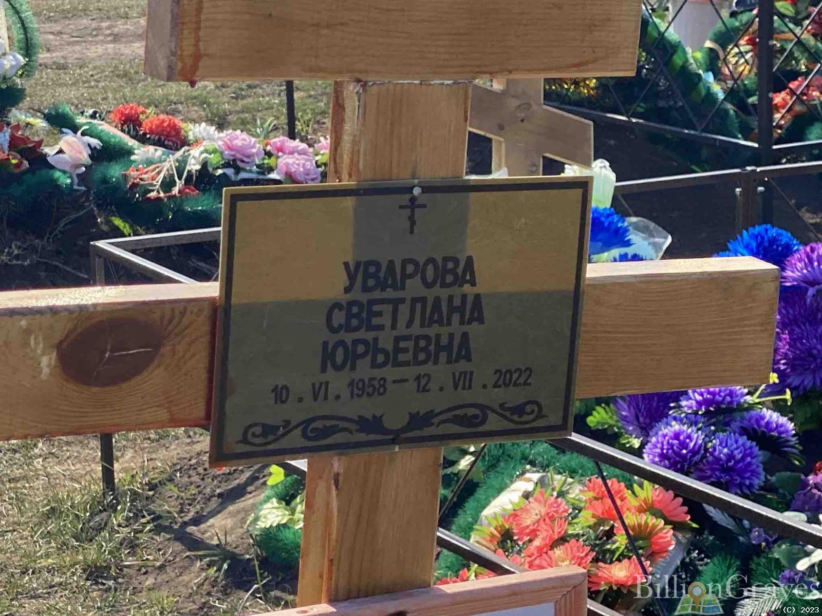 Уварова Светлана Юрьевна