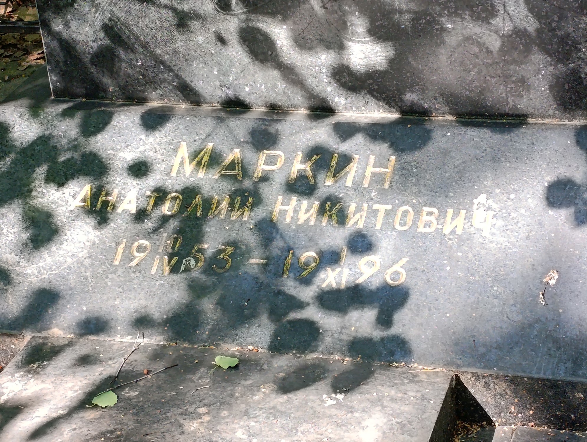 Маркин Анатолий Никитович