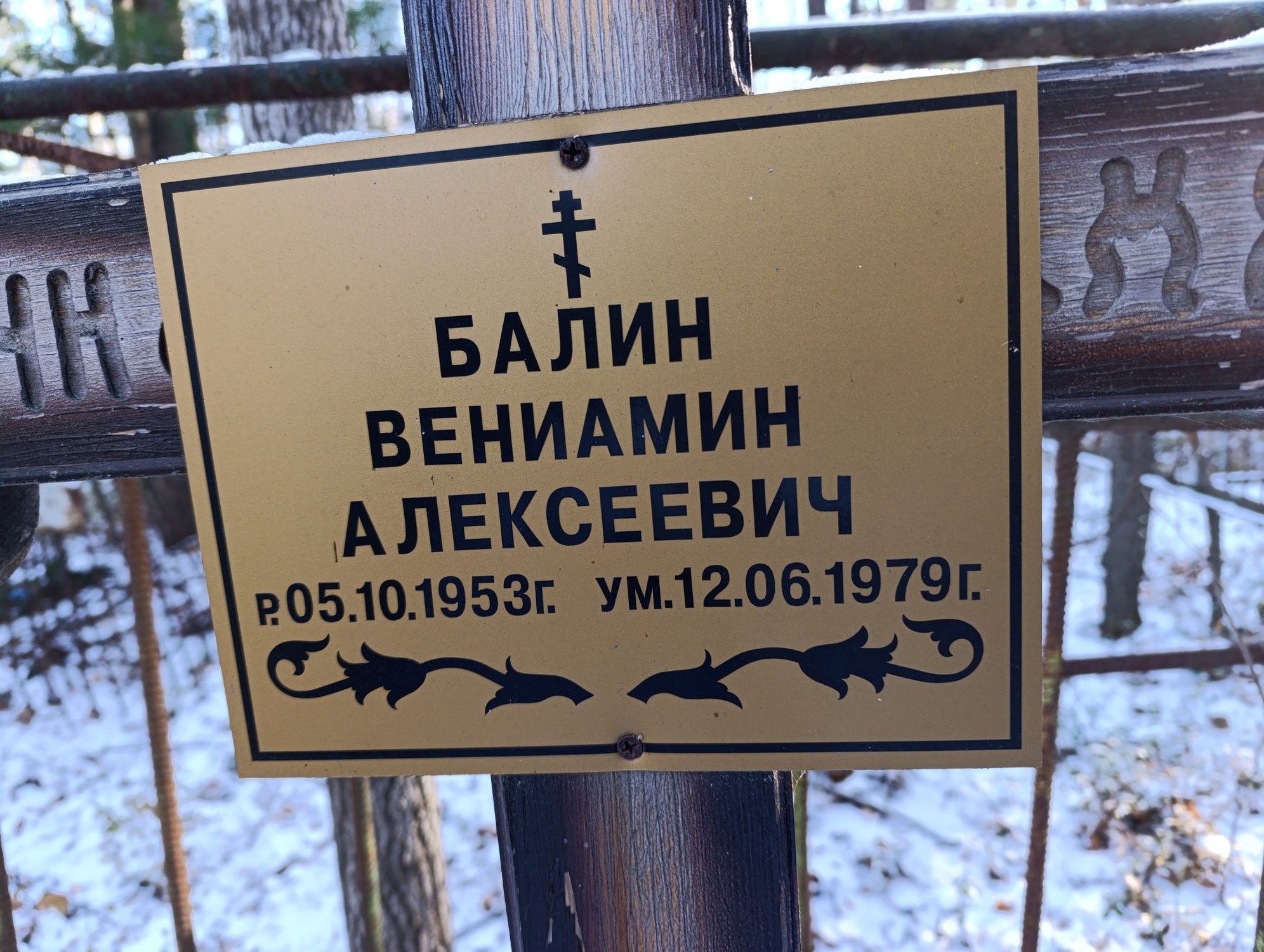 Балин Вениамин Алексеевич