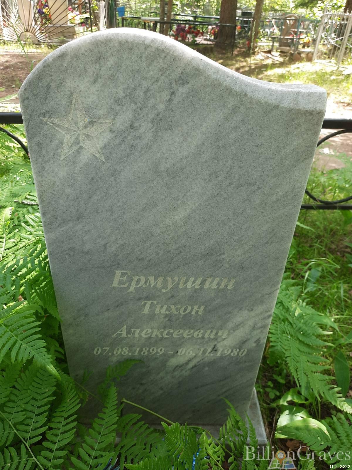 Ермушин Тихон Алексеевич