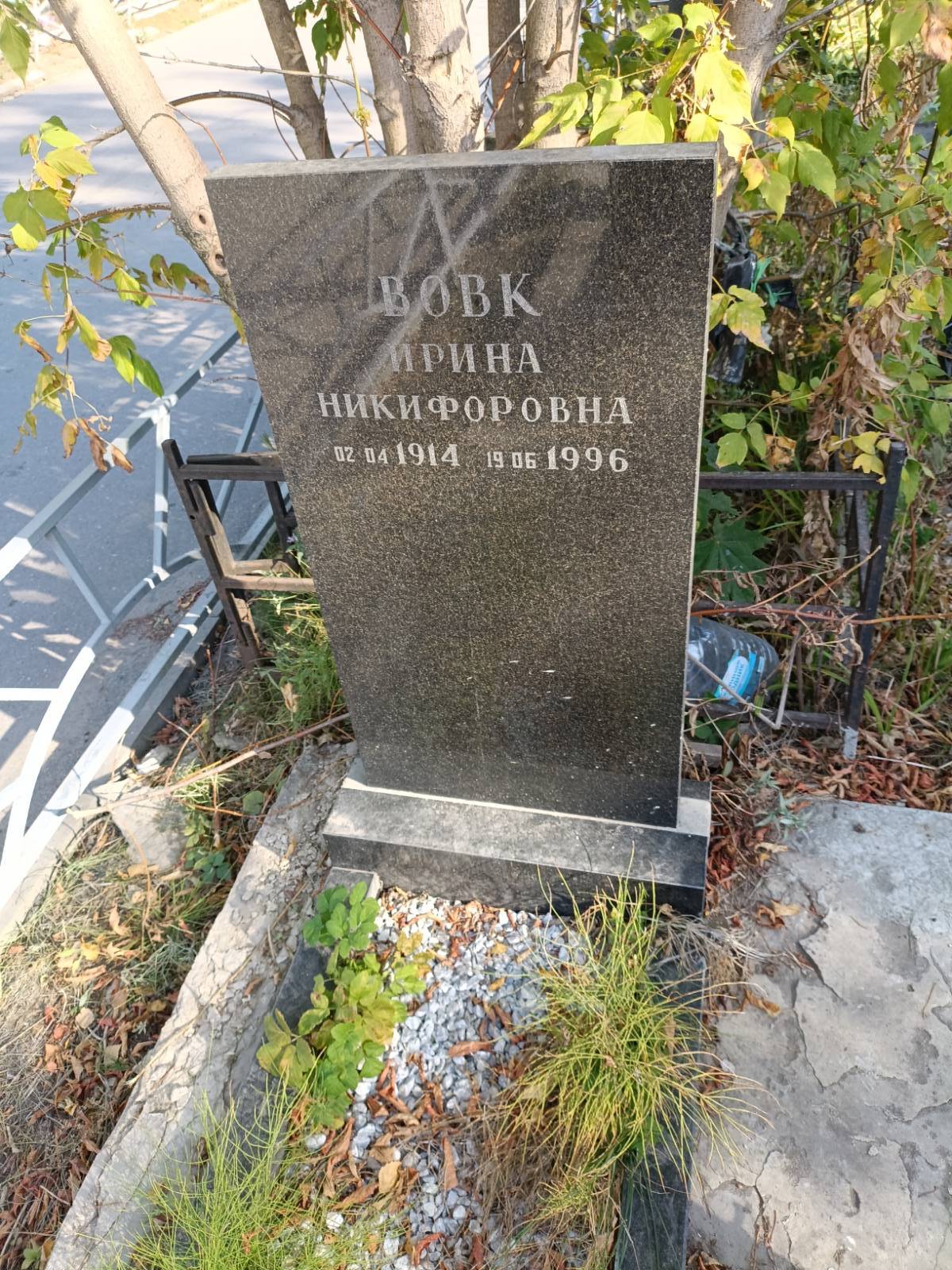 Вовк Ирина Никифоровна