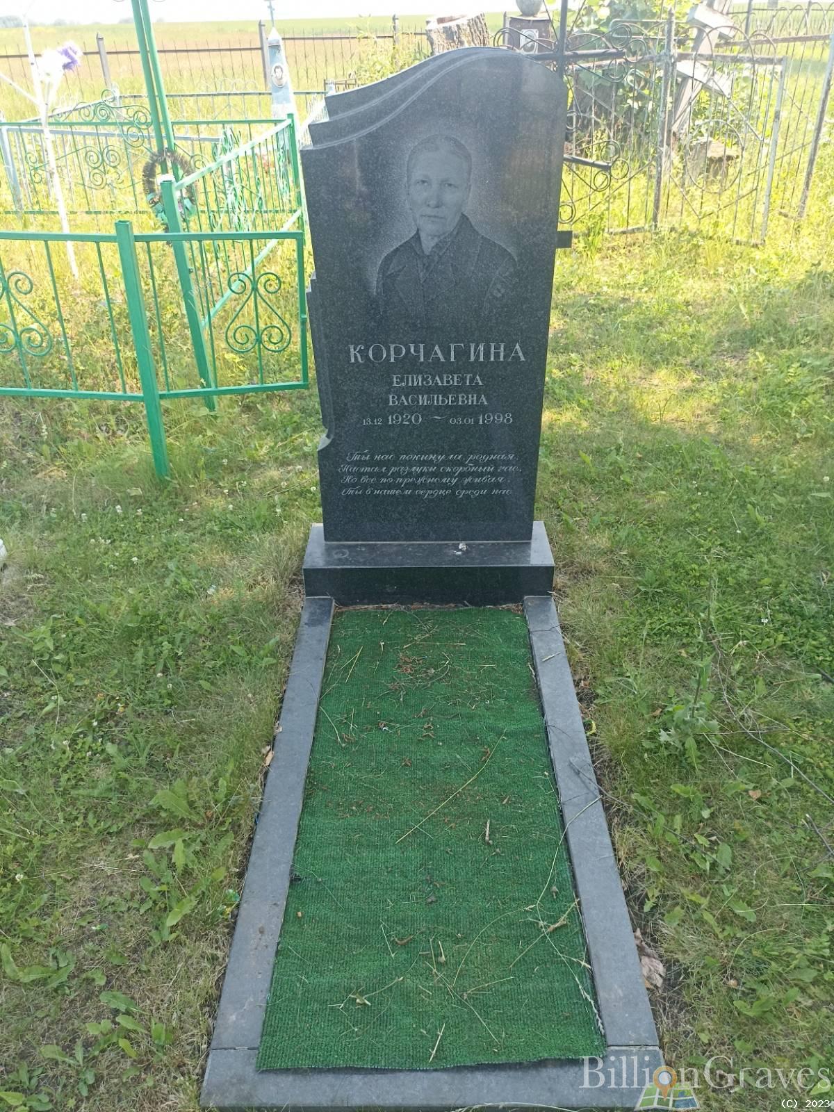 Корчагина Елизавета Васильевна