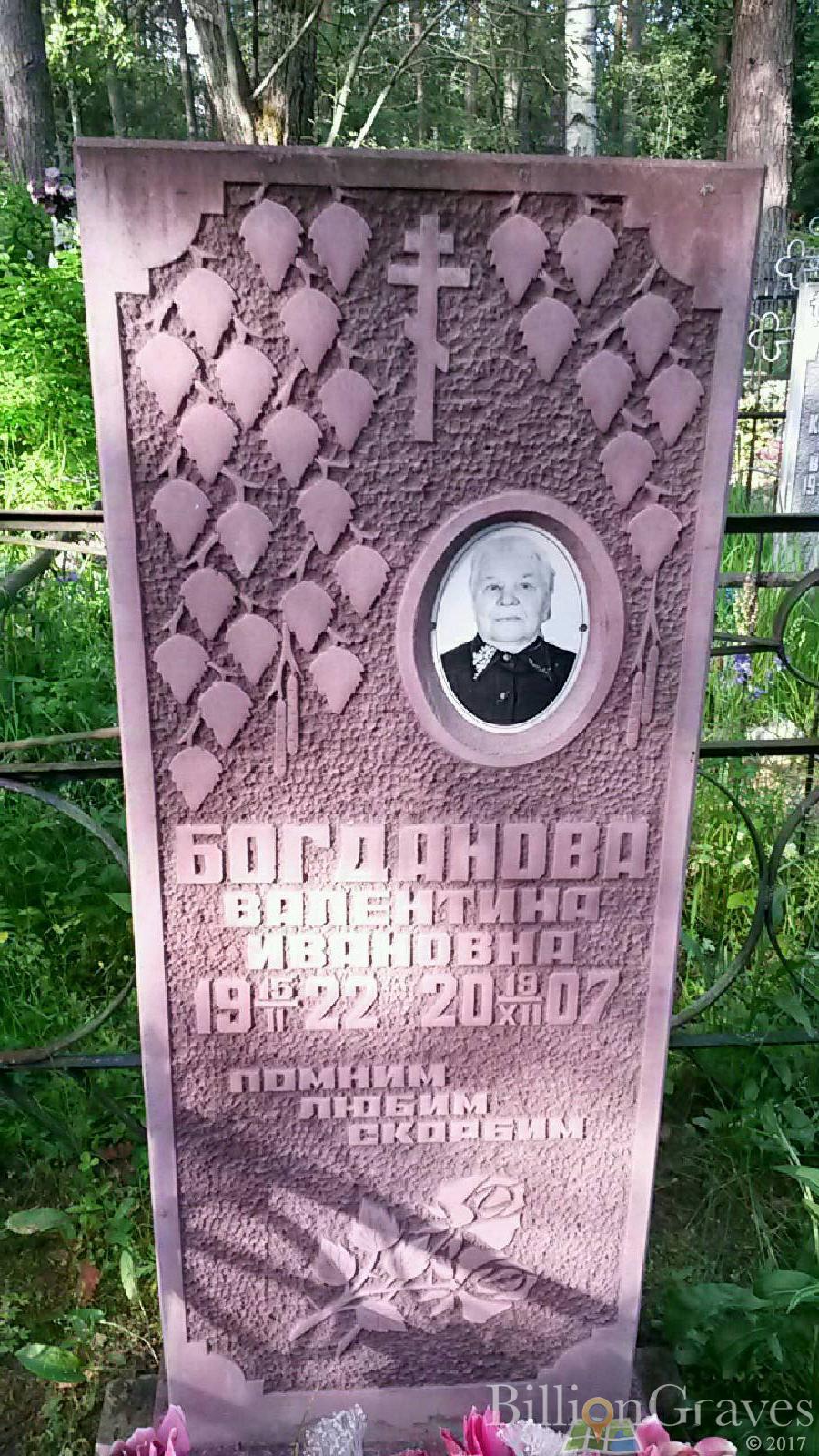 Богданова Валентина Ивановна