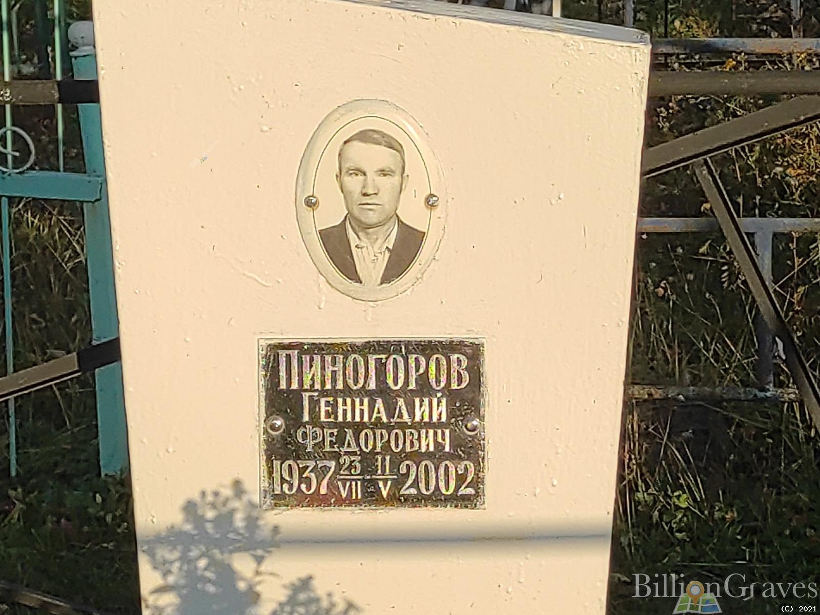 Пиногоров Геннадий Федорович