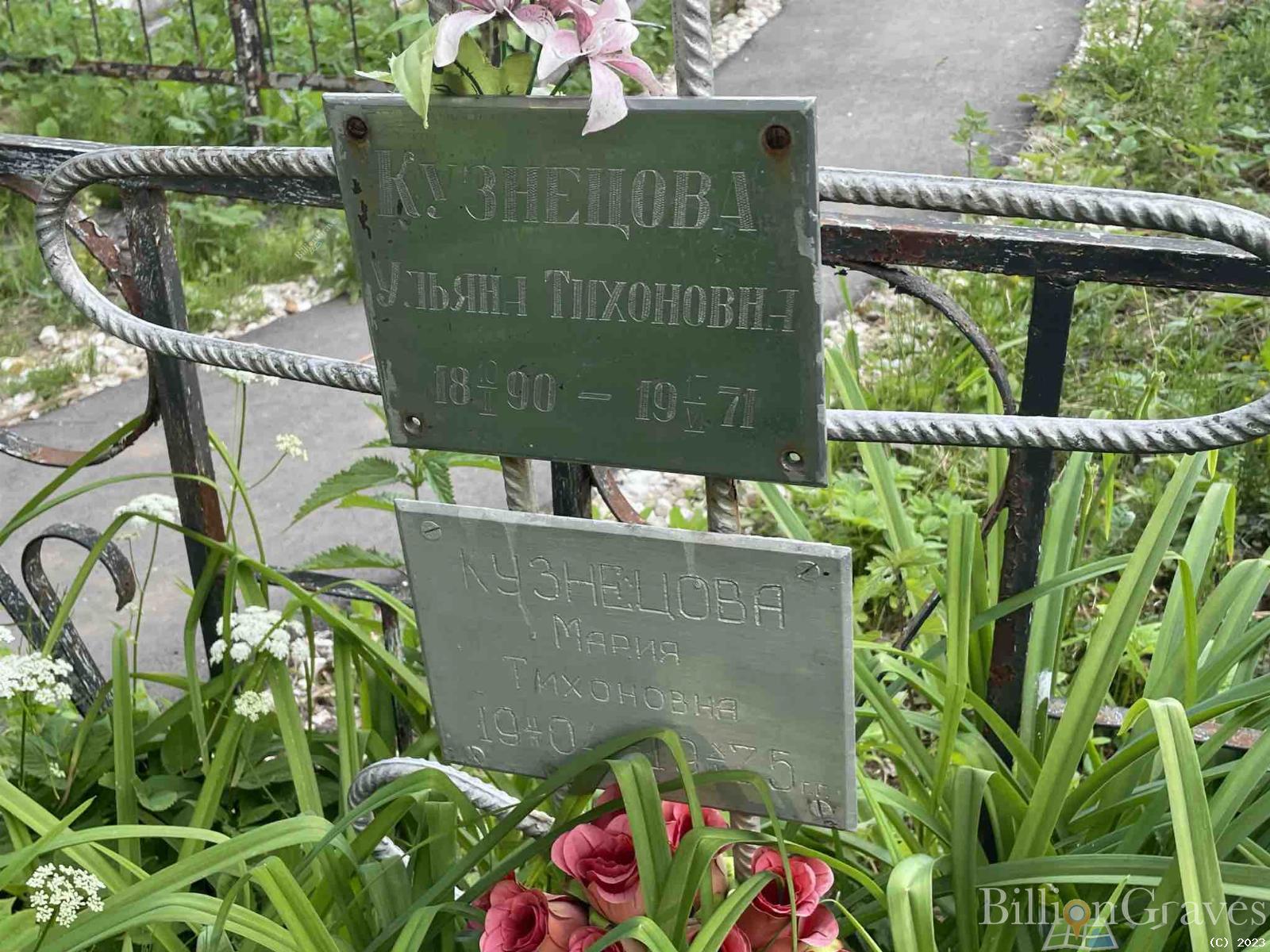 Кузнецова Ульяна Тихоновна