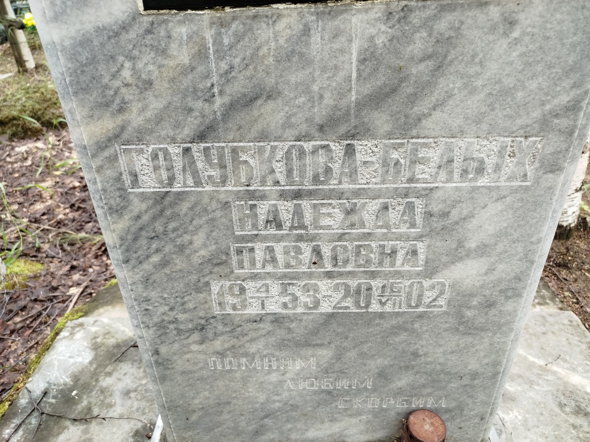 ГолубковаБелых Надежда Павловна