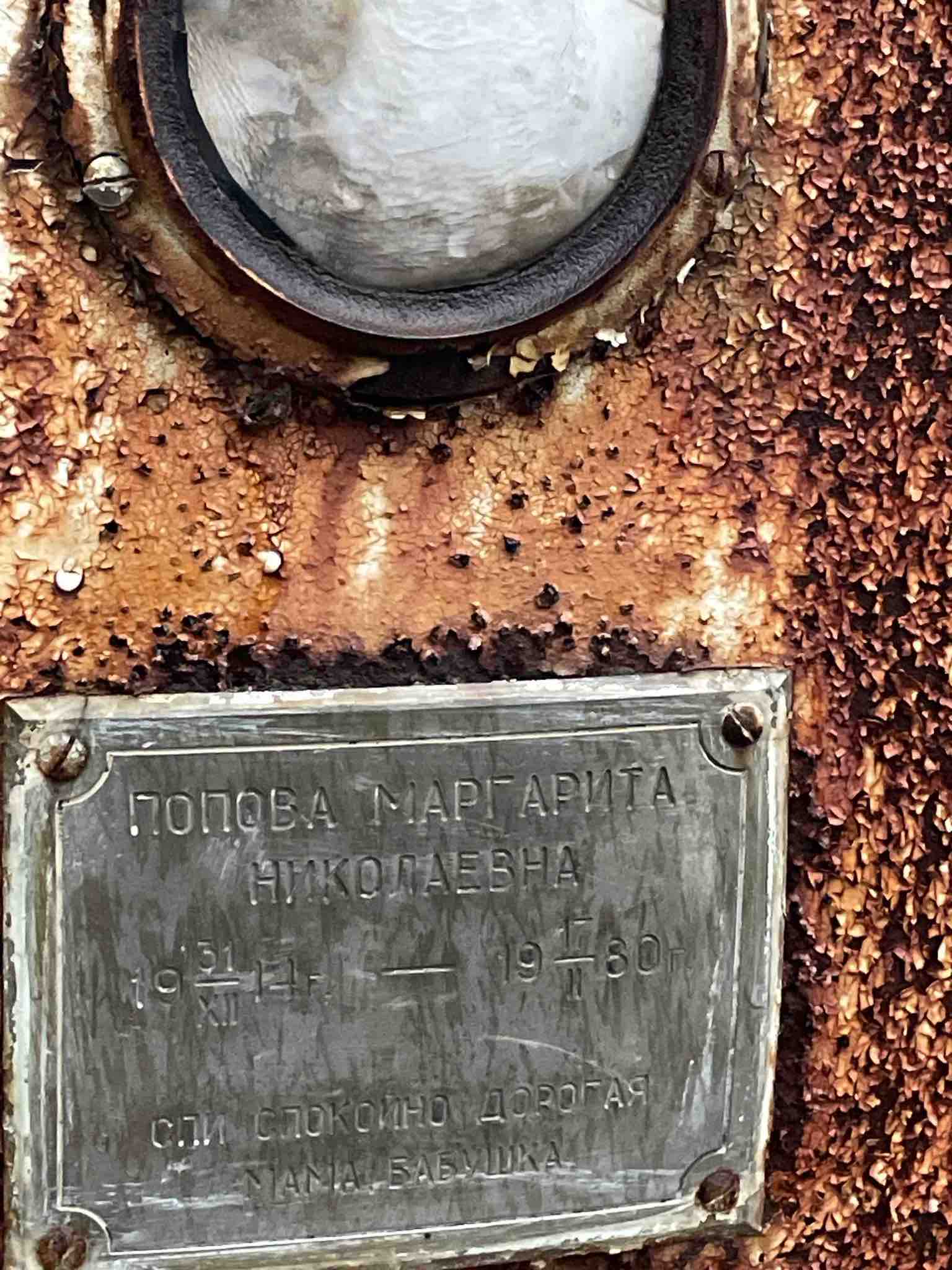 Попова Маргарита Николаевна
