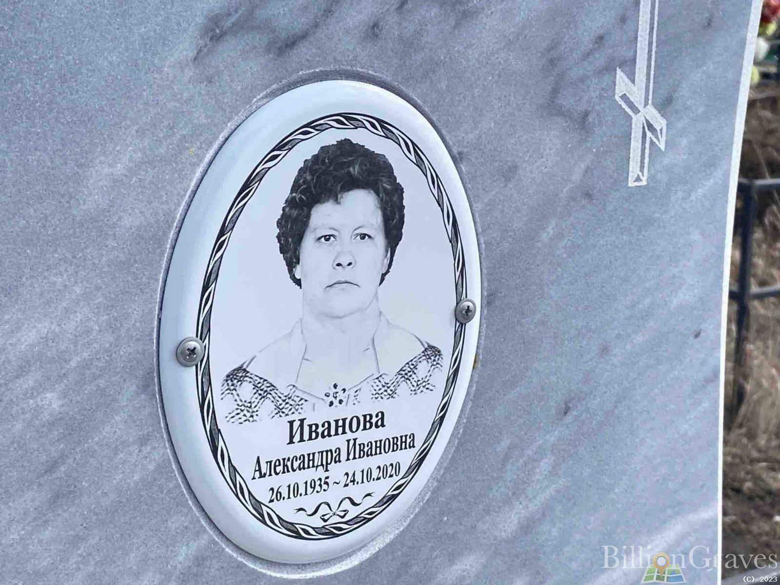 Иванова Александра Ивановна