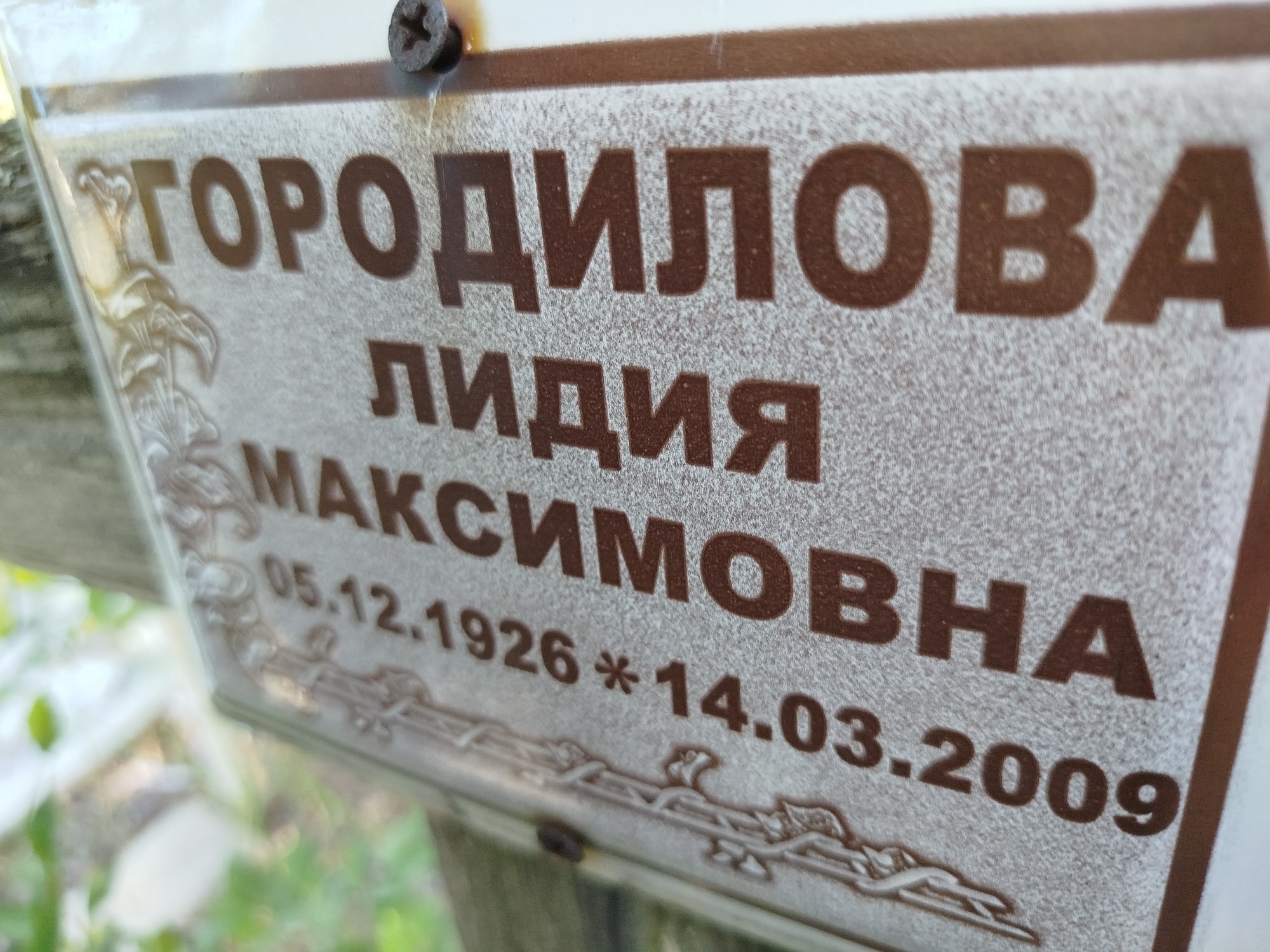 Городилова Лидия Максимовна