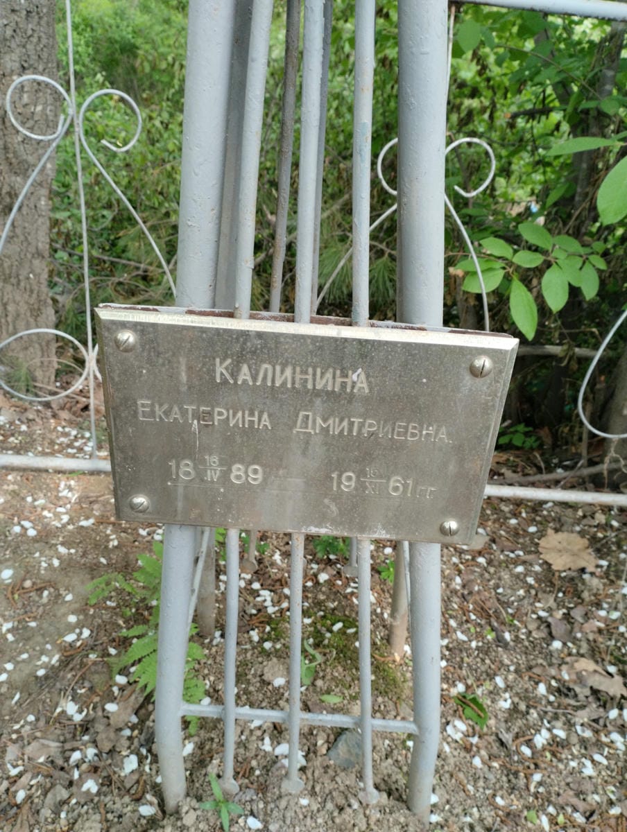Калинина Екатерина Дмитриевна