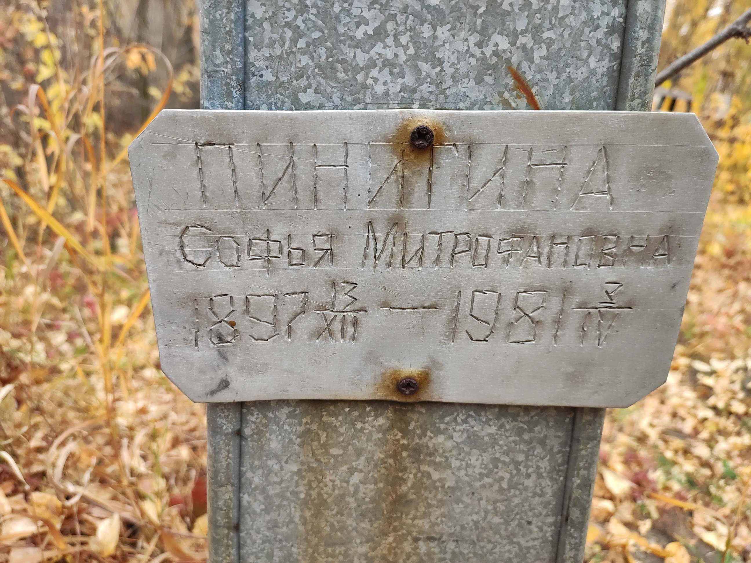 Пинигина Софья Митрофановна